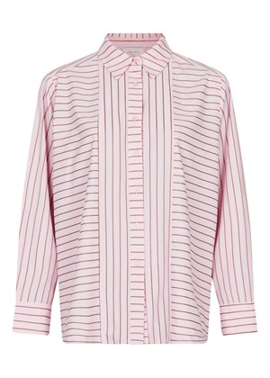 Gili Multi stripe skjorte Light Pink Neo Noir 