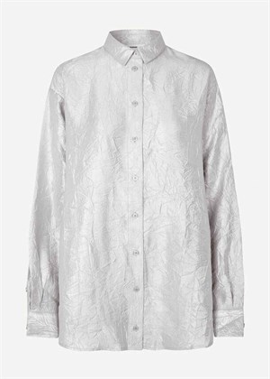 Alfrida skjorte 15034 Warm Silver Samsøe 