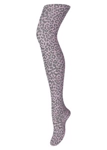 Leopard strømpebukser Lys Lilla Sneaky Fox