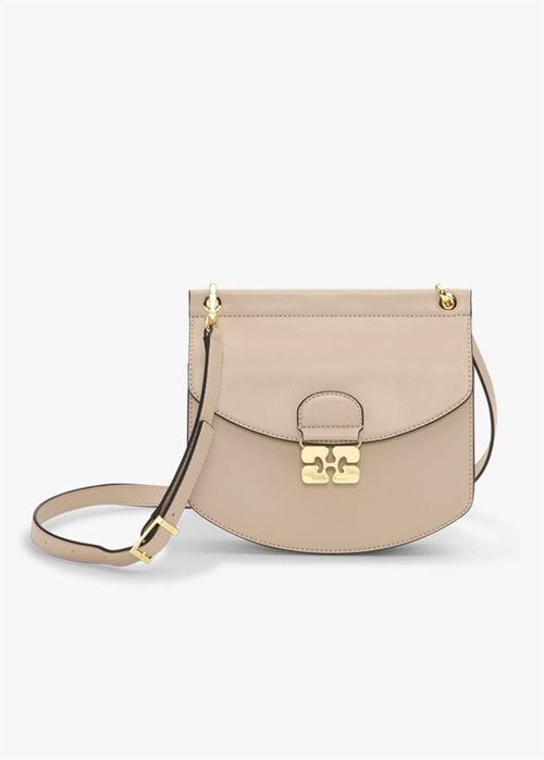 Apo-G small taske Oyster Gray A6460 Ganni 
