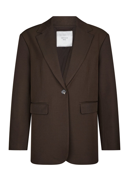 Aarielle structure blazer Dark Brown Neo Noir 