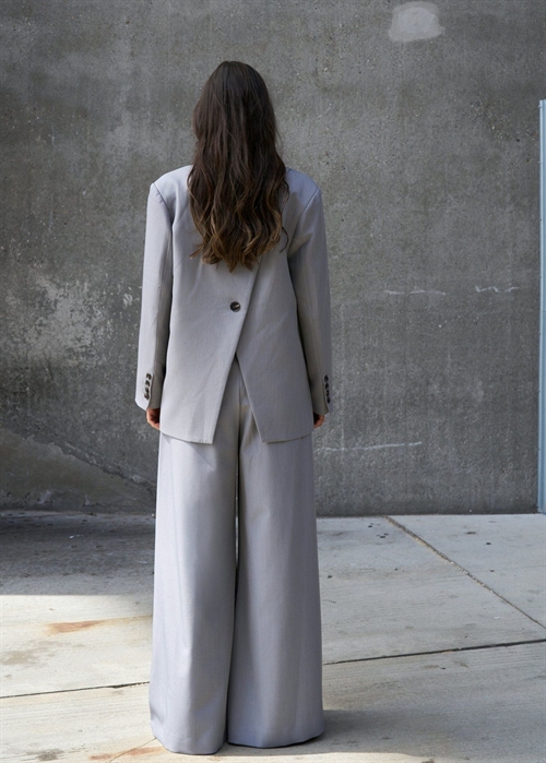 Aarielle structure blazer Grey Melange Neo Noir
