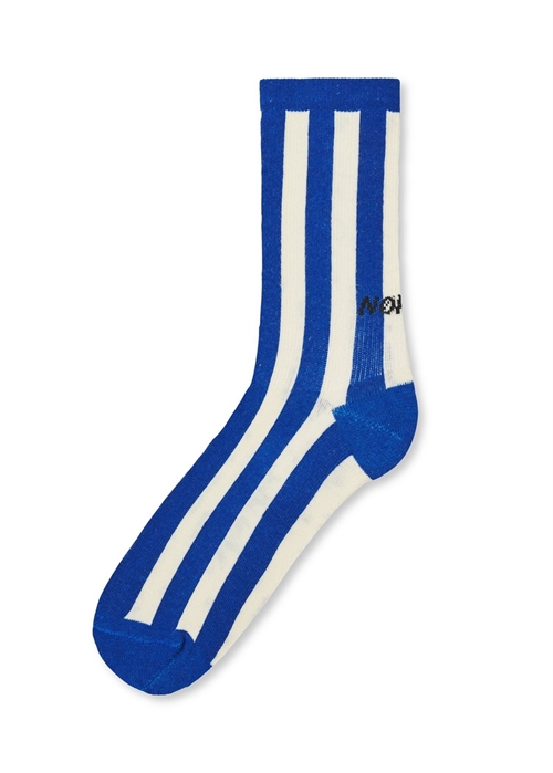 Antonella single sock Bright Cobalt Mads Nørgaard 