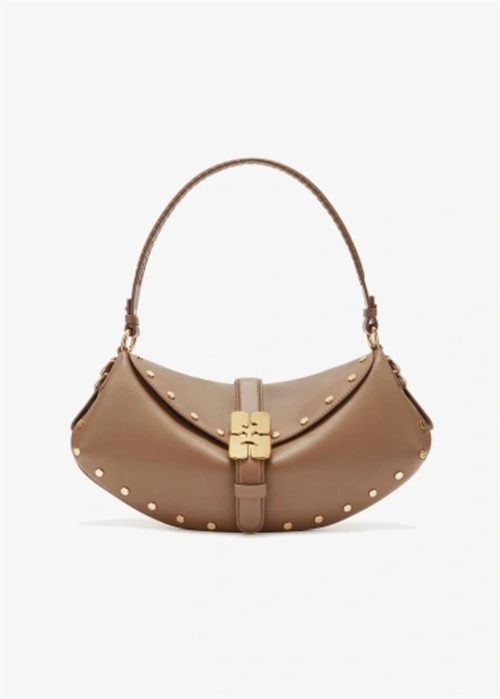 B-Kat studs bag Coca Mocha B2060040 Ganni 