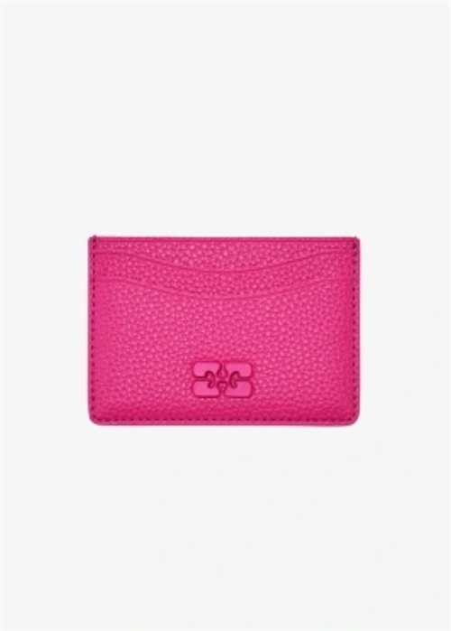 Bou card holder grained Cabaret B3010242 Ganni 