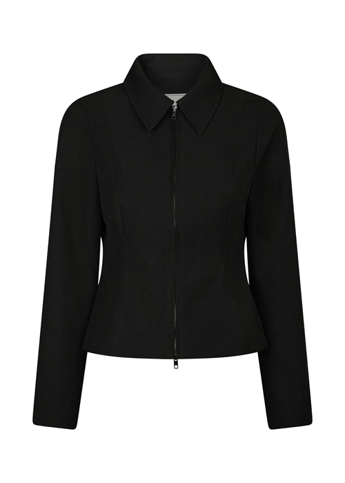 Bertha structure bluse Black Neo Noir 