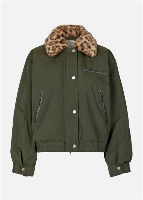 Bronte jakke Rosin Green Leopard Baum Und Pferdgarten