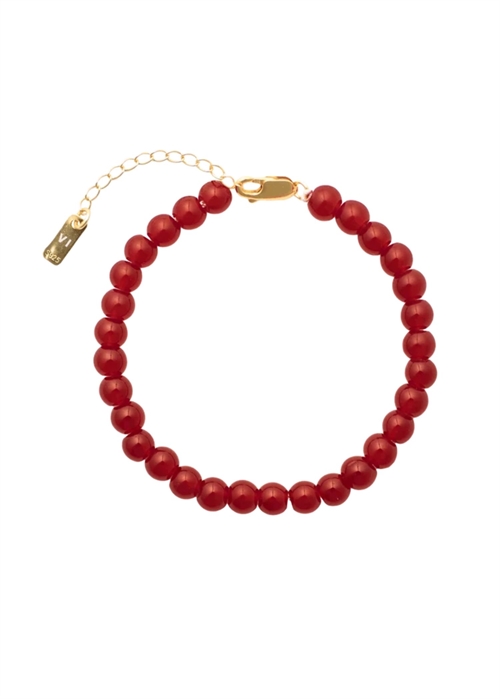Candy Coral Berry S Bracelet Red Gilded House Of Vincent 
