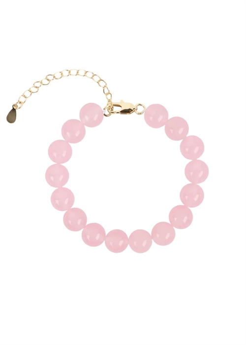 Candy Coral Blossom M bracelet Light Pink Gilded House Of Vincent 