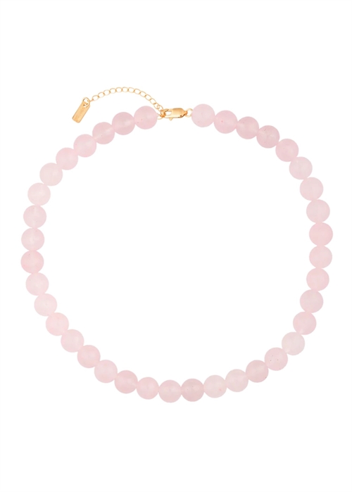 Candy Coral Blossom M necklace Light Pink Gilded House Of Vincent
