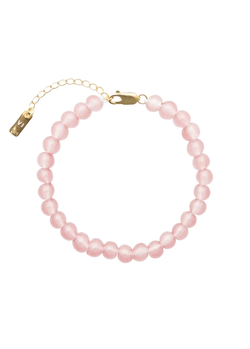Candy Coral Blossom S bracelet Light Pink Gilded House Of Vincent 