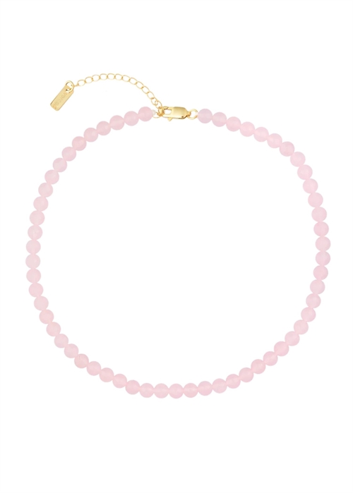 Candy Coral Blossom S necklace Light Pink Gilded House Of Vincent 