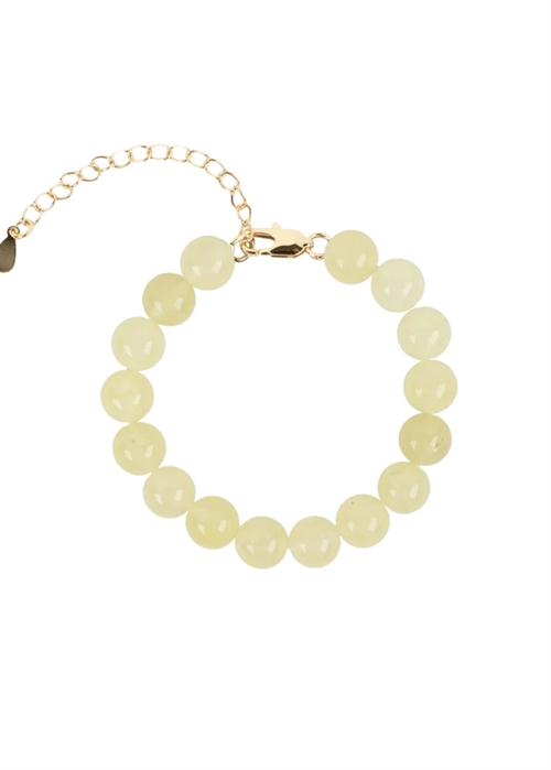 Candy Coral Lemon M bracelet Yellow Gilded House Of Vincent 