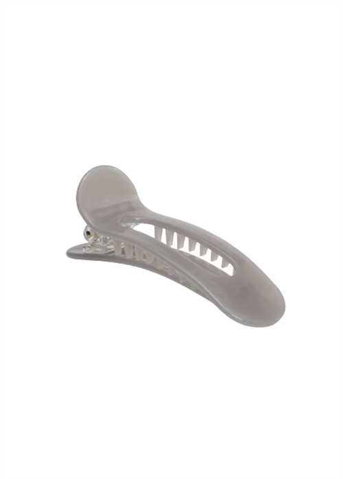 Crocodile big hair clip Grey Sui Ava