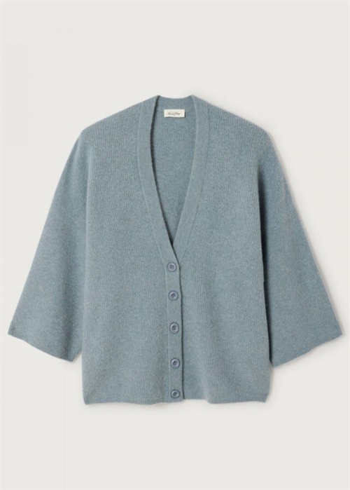 Damsville strik cardigan Storm Melange American Vintage 