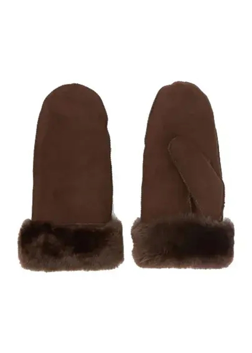 Doa shearling mitten Chocolate Torte Becksøndergaard 