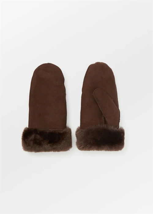 Doa shearling mitten Chocolate Torte Becksøndergaard 