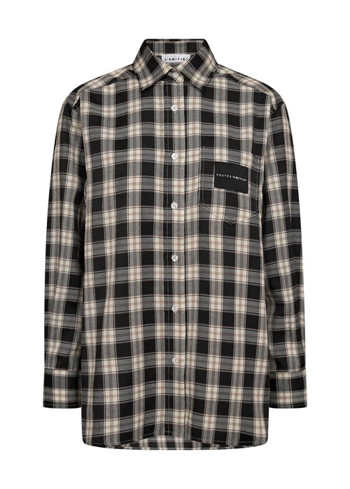 Early haute check skjorte Black Check HAUTE L\'AMITIÈ