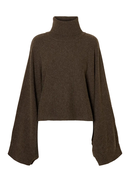 Elina knit cape rollneck Delicioso Selected Femme 