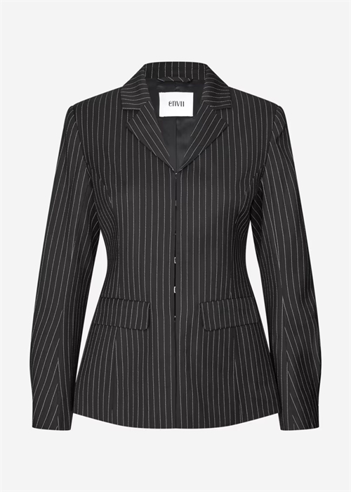 Enaugust blazer 7365 Black Pinstripe Envii
