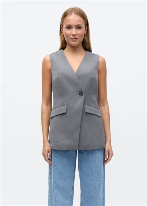 Enraye vest 7092 Mid Grey Mel. Envii