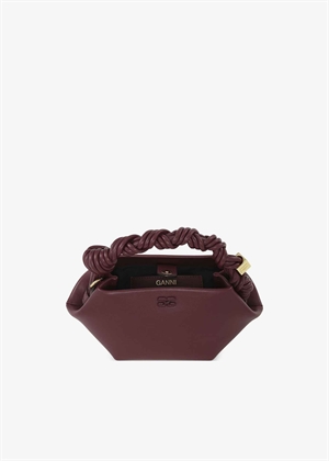 Ganni Bou mini bag Burgundy A6947 Ganni 