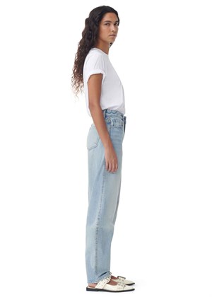 Rigid Stary Denim jeans Light Blue Vintage J1152 Ganni 