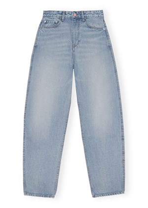 Rigid Stary Denim jeans Light Blue Vintage J1152 Ganni 
