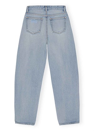 Rigid Stary Denim jeans Light Blue Vintage J1152 Ganni 