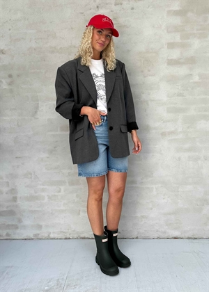 Paula blazer Dark Grey Melange Gestuz 