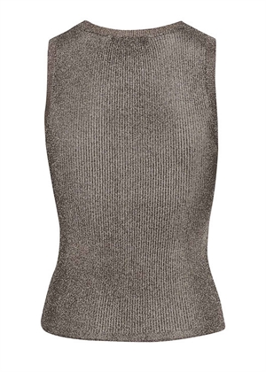 Silvi top Warm Grey Metallic Gestuz 