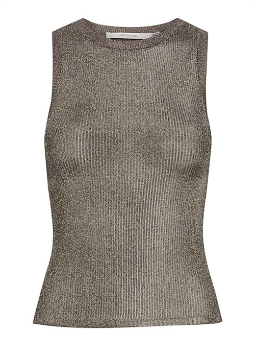 Silvi top Warm Grey Metallic Gestuz 