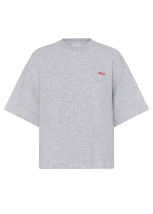 Glisa sweat tee Ultra Light Grey Mel. Gestuz