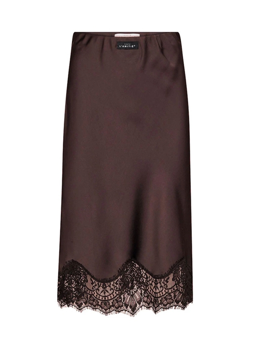 Naomi lingerie pencil skirt Mocca HAUTE L\'AMITIÈ