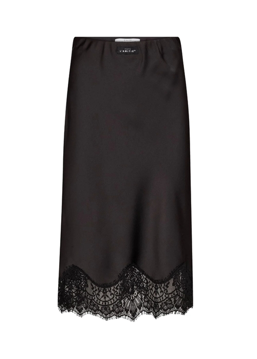 Naomi lingerie pencil skirt Sort HAUTE L\'AMITIÈ