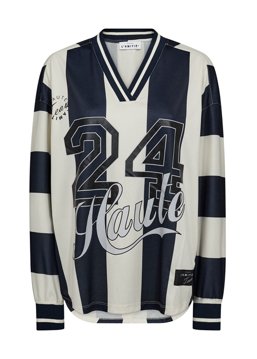 Haute 24 stripe bluse Navy/Pearl HAUTE L\'AMITIÈ