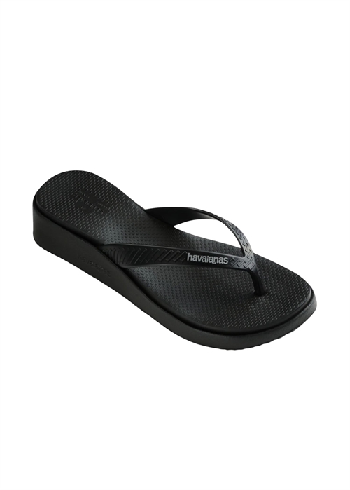 Hav. High platform sandal Black Havaianas