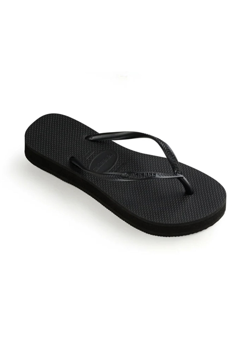 Hav. Slim Flatform sandal Black Havaianas