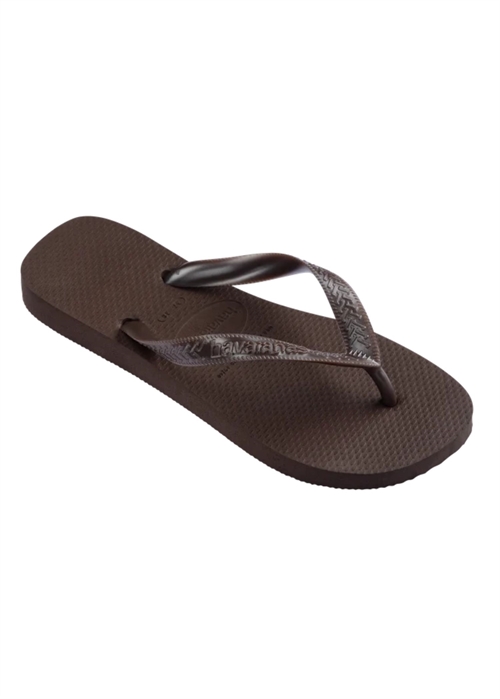 Hav. Top Tiras sandal Dark Brown Havaianas 