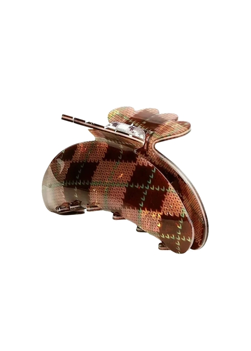 Helle knitted big clip Knitted Print Sui Ava 