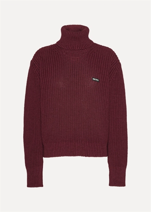 Knit turtleneck jumper Zinfandel ROTATE By Birger Christensen 