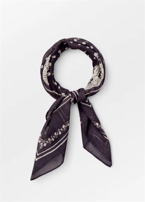 Lacia Cotta scarf Forged Iron Gray Beksøndergaard 