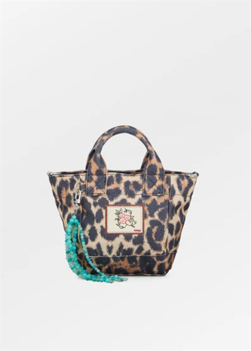Leola canvas gabby bag Leopard Becksøndergaard 