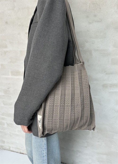 Long Rosalia bag Taupe Pico 