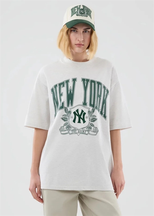MLB Arch Grphc os tee New York Yankees Egret Melange New Era
