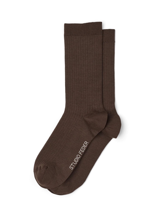 Minna sock Bark Studio Feder 