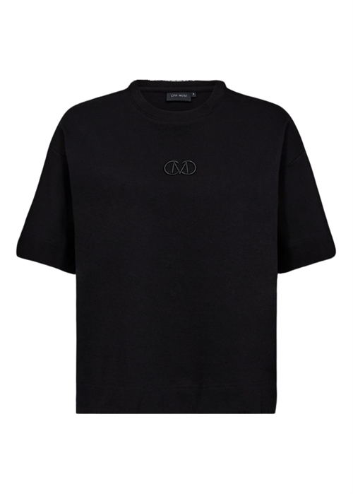 Muse Logo embroidery tee Sort Copenhagen Muse