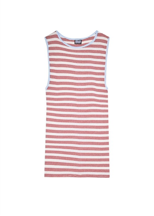 NPS tank top BW Stripe Ecru/Wine/Lt.Blue Nørgaard På Strøget 