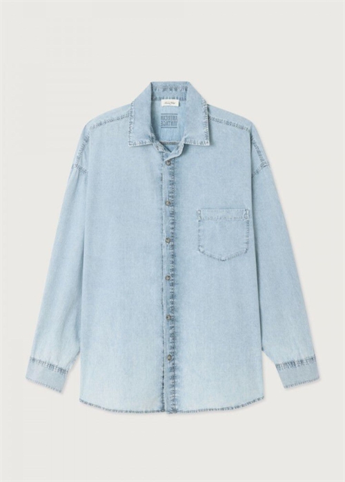 Paybou skjorte Blue Snow American Vintage
