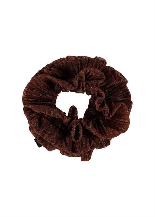 Plisse scrunchie Mocca Pico 